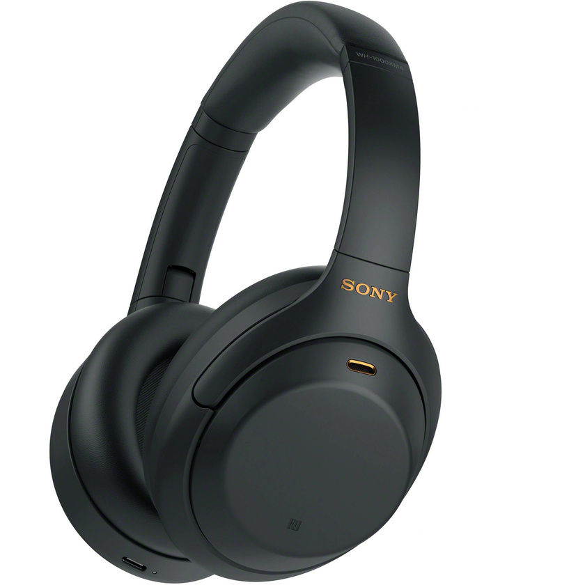 Sony WH1000XM4B Wireless Noise-Canceling Over-Ear Headphones (Black) - Open Box