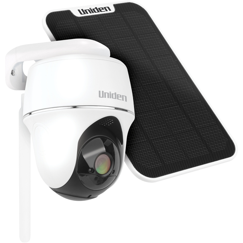 Uniden App Cam Solo 4G Cellular PT Kit - Pan & Tilt Smart Security Camera with 3.2W Solar Panel