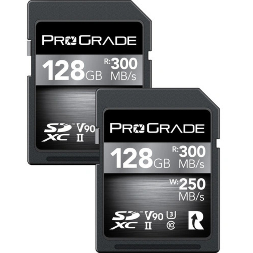 ProGrade Digital 128GB UHS-II SDXC Memory Cards - Open Box Special