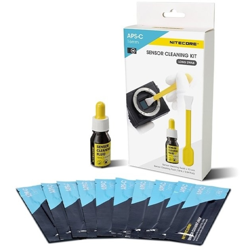 Nitecore Sensor Cleaning Kit for APS-C Cameras - Long