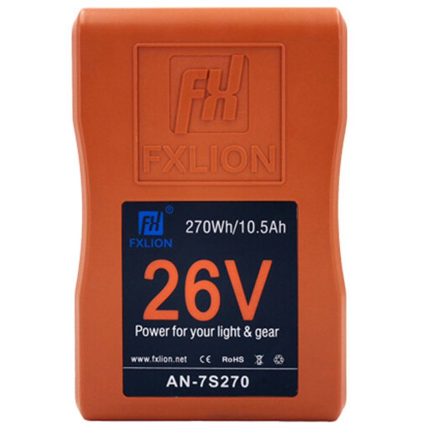 FXLion AN-7S270 26V 270Wh Li-Ion Battery (Gold Mount)
