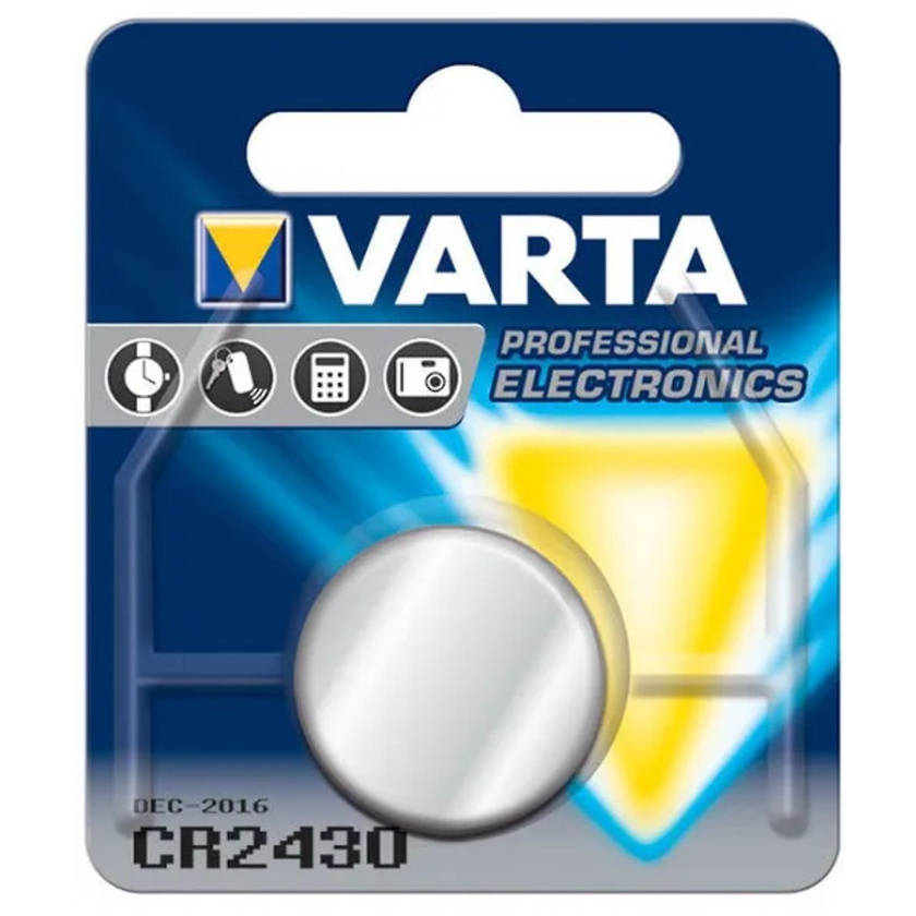 Varta CR2430 3V Lithium Coin 1Pk (OM10)