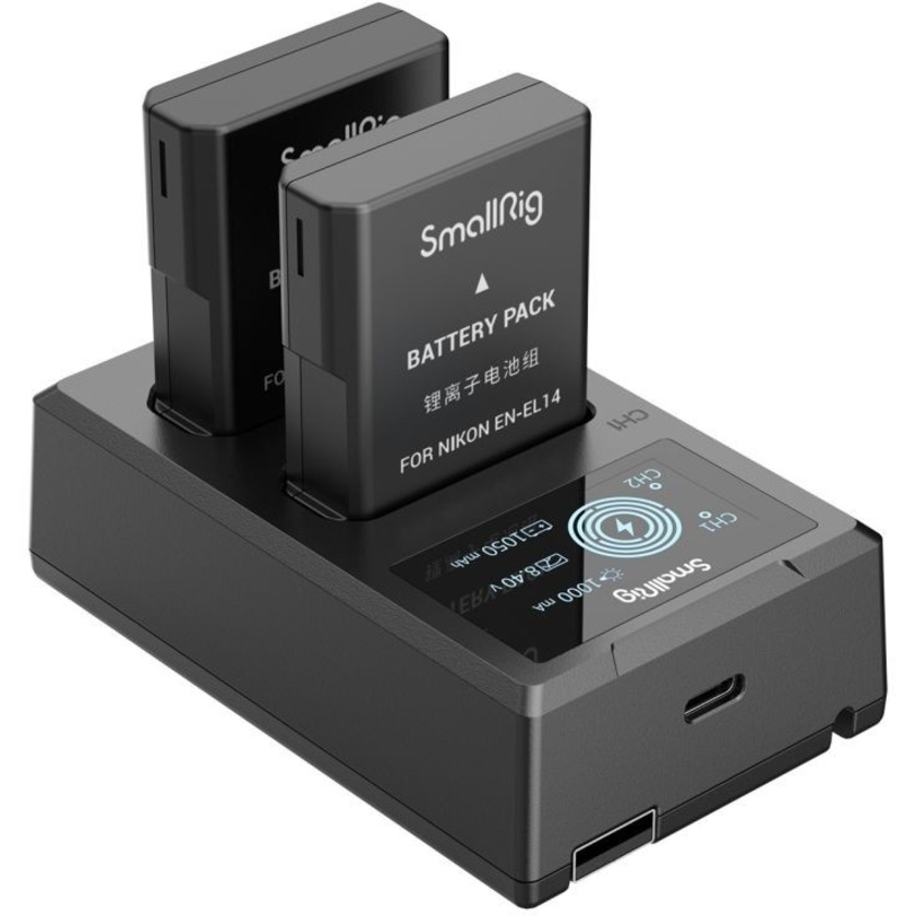 SmallRig EN-EL14 Camera Battery and Charger Kit