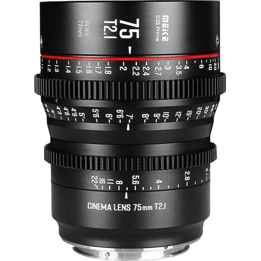 Meike 75mm T2.1 Super35 Prime Cine Lens (EF Mount)