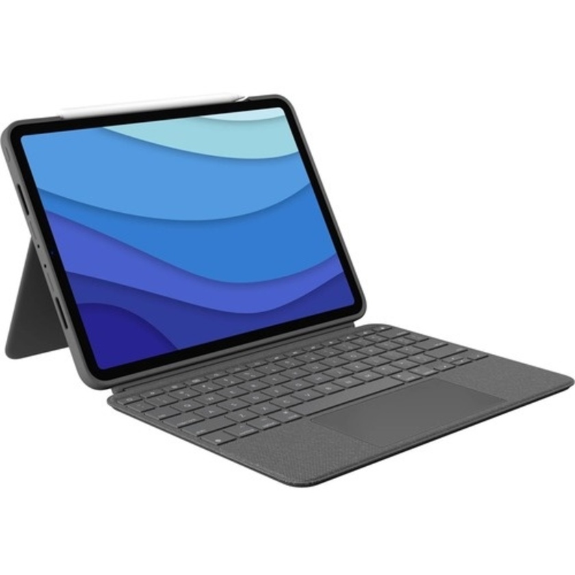 Logitech Combo Touch Keyboard Case With Trackpad For iPad Pro 11 inch 1st, 2nd and 3rd Gen