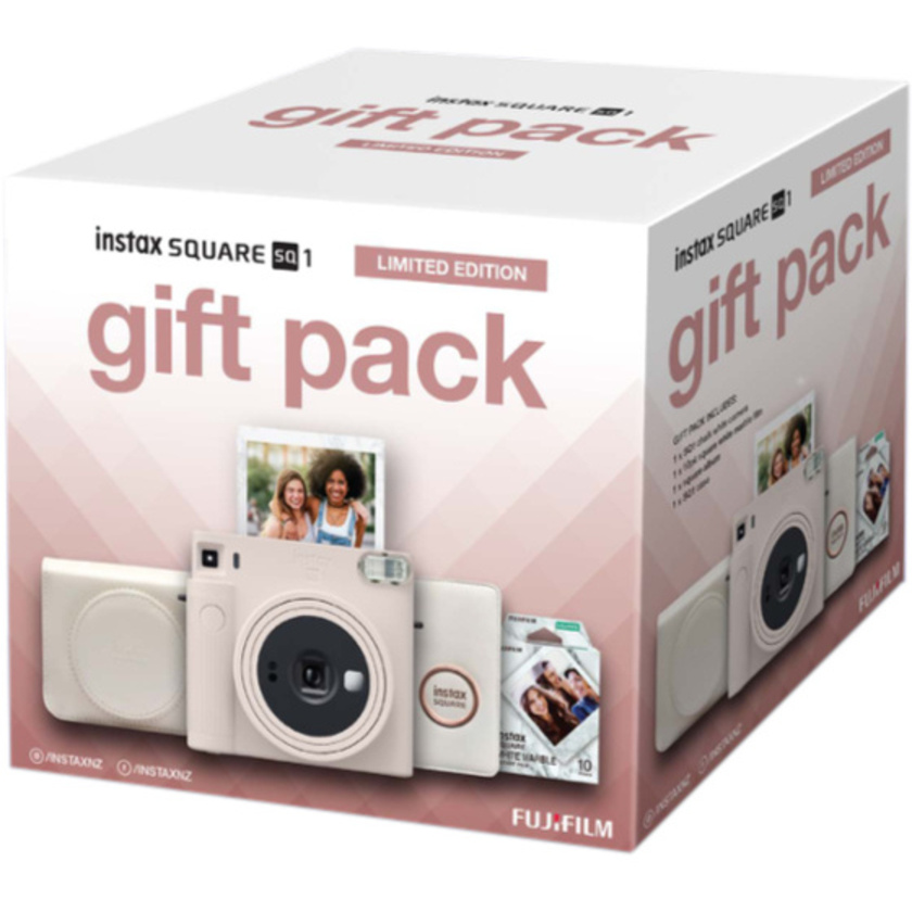 Fujifilm Instax Limited Edition SQ1 Gift Pack White