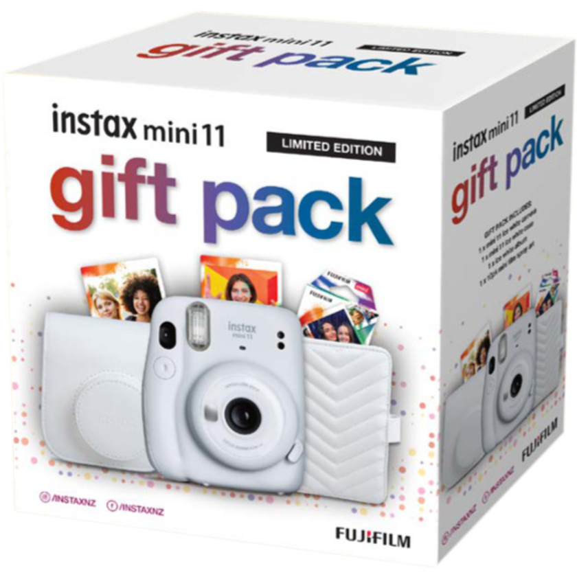 Fujifilm Instax Limited Edition Mini 11 Gift Pack (White)