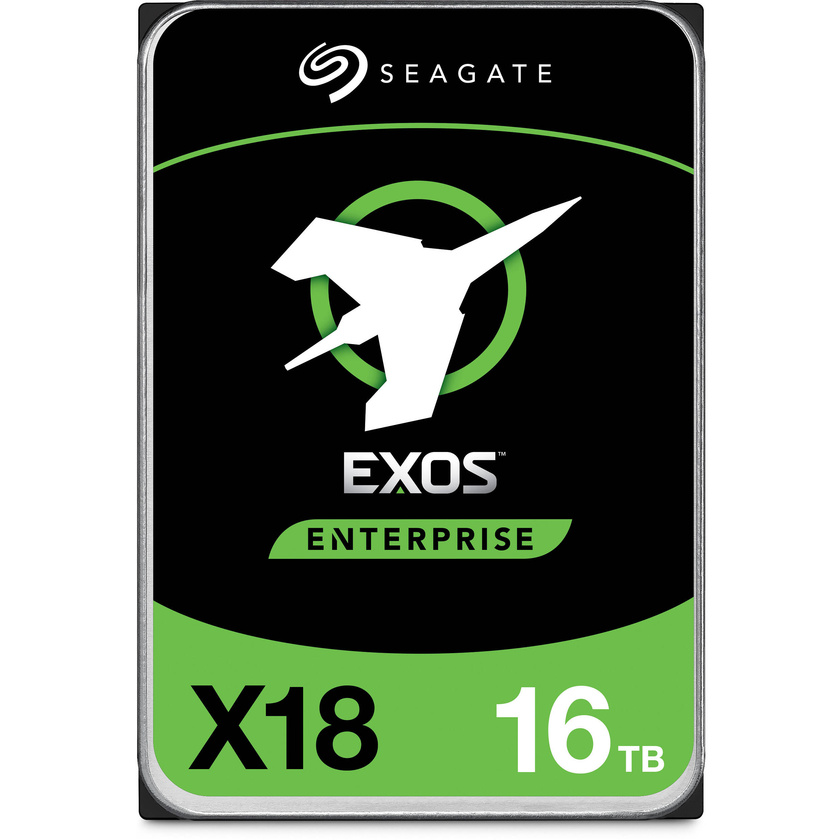 Seagate 16TB Exos X18 7200 rpm SATA III 3.5" Internal HDD