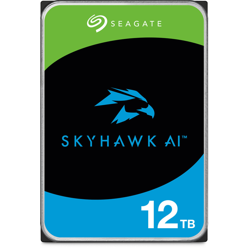 Seagate 12TB SkyHawk AI 7200 rpm SATA III 3.5" Internal Surveillance HDD