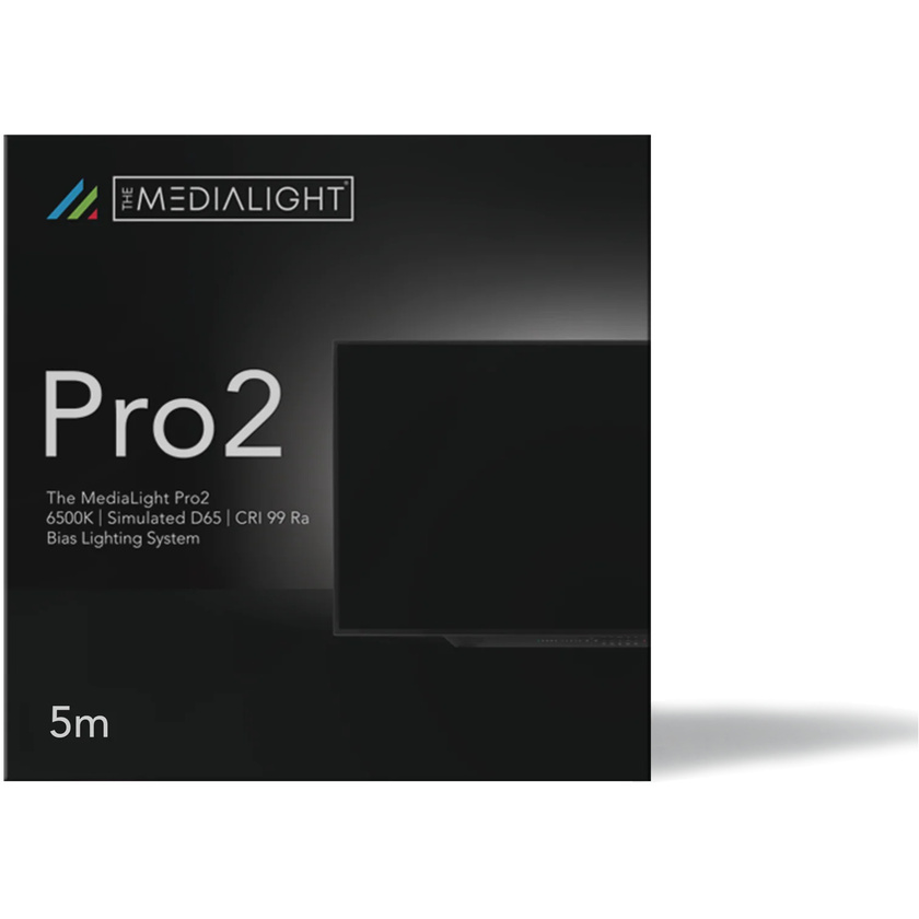 MediaLight Pro2 CRI 99 6500K White Bias Lighting (5 Metre)