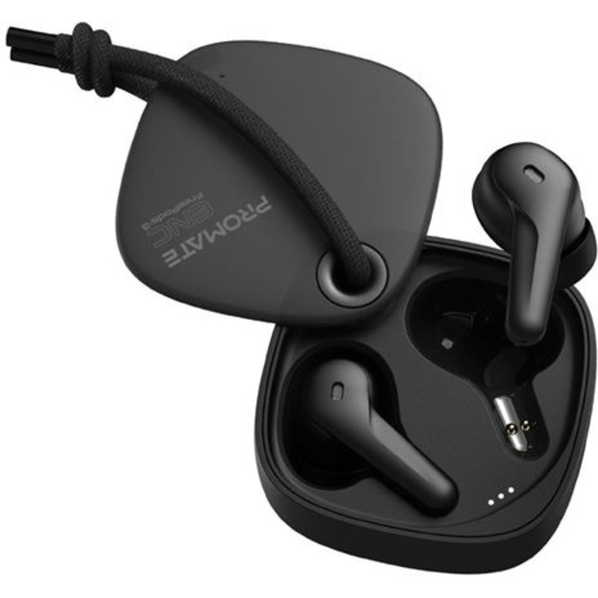 Promate FreePods 3 In-Ear HD Bluetooth Earbuds with Intellitouch (Black)
