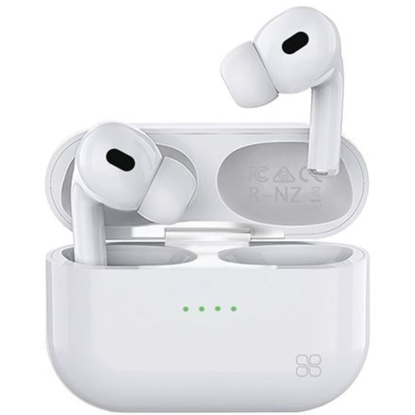 Promate Harmoni Bluetooth Earbuds (White)