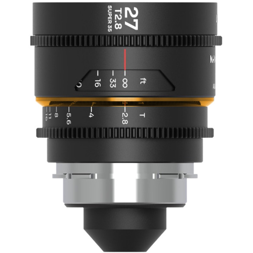 Laowa Nanomorph Anamorphic 27mm T2.8 1.5x S35 Lens (PL Default + EF Mount, Amber)