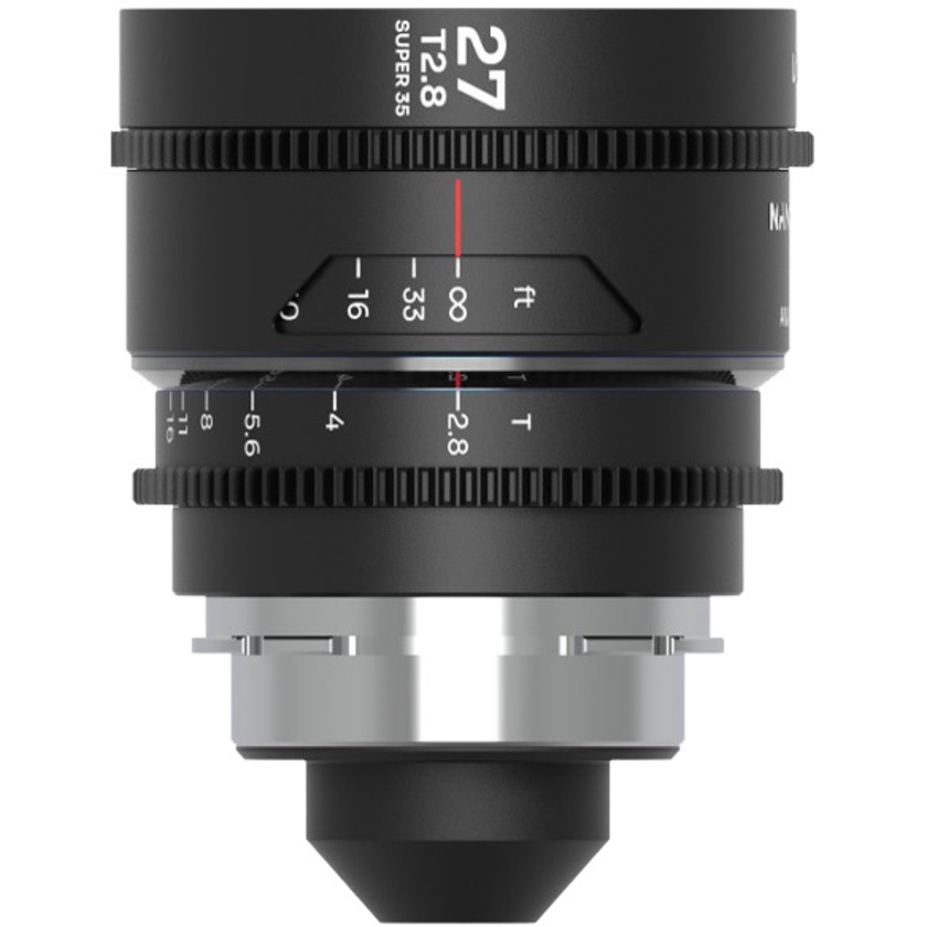 Laowa Nanomorph Anamorphic 27mm T2.8 1.5x S35 Lens (PL Default + EF Mount, Silver)