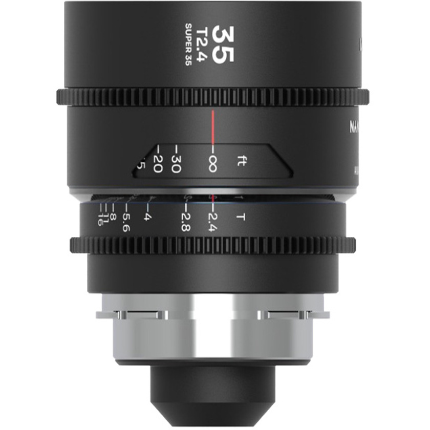 Laowa Nanomorph Anamorphic 35mm T2.4 1.5x S35 Lens (PL Default + EF Mount, Silver)
