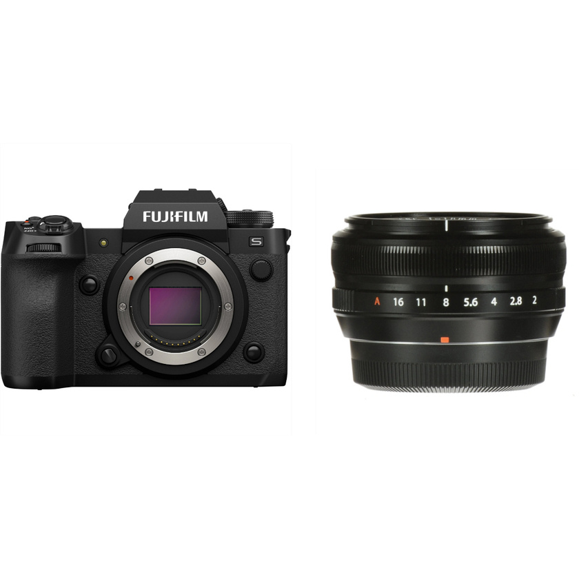 Fujifilm X-H2S Mirrorless Camera with XF 18mm F2.0 Lens Kit