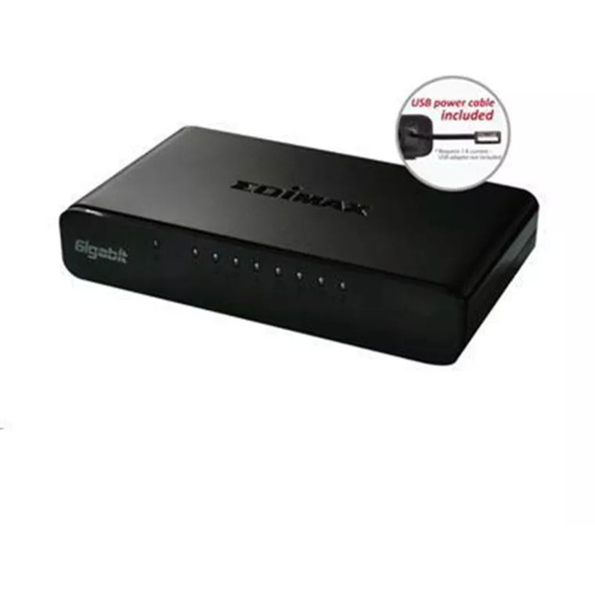 Edimax 8 Port 10/100/1000 Gigabit Desktop Switch