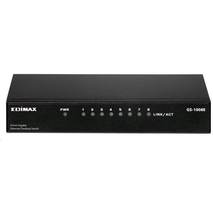 Edimax GS-1008E 8 Port 10/100/1000 Gigabit Desktop Switch