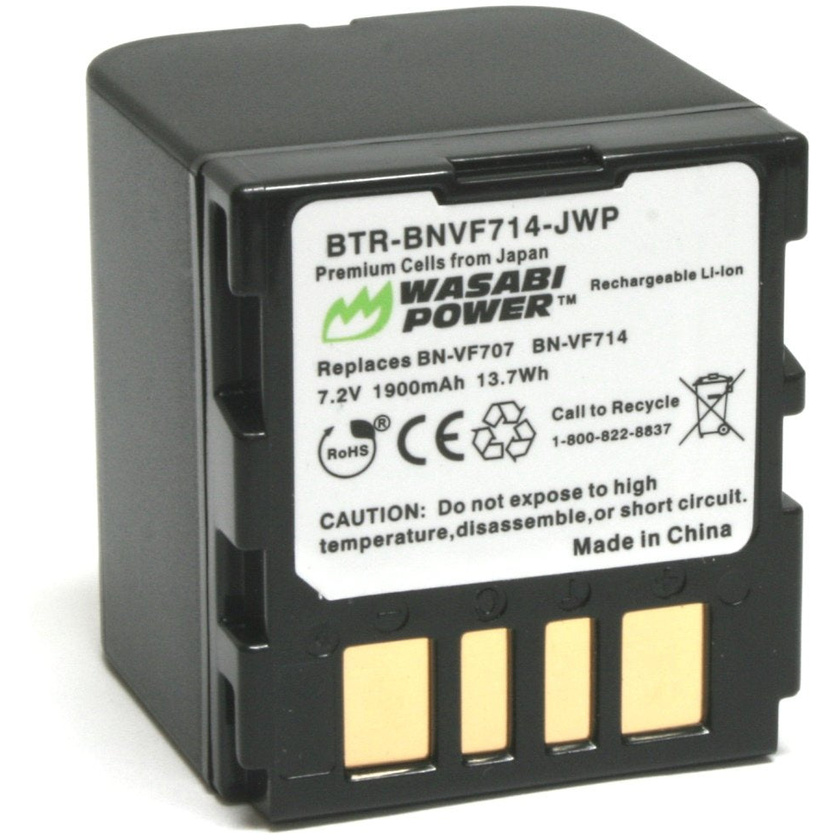 Wasabi Power JVC BN-VF714 / BN-VF707 Type Battery