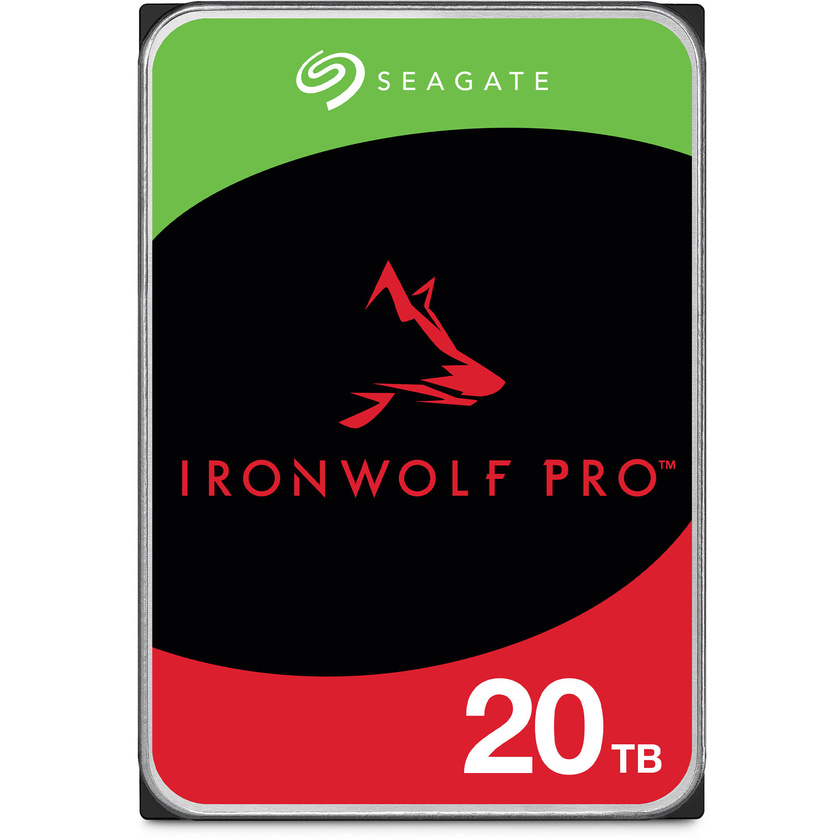 Seagate 20TB IronWolf Pro 7200 rpm SATA III Internal NAS HDD