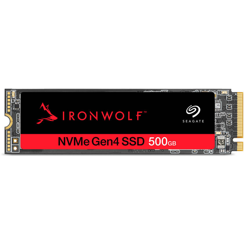 Seagate 500GB IronWolf 525 PCIe 4.0 M.2 NVMe SSD