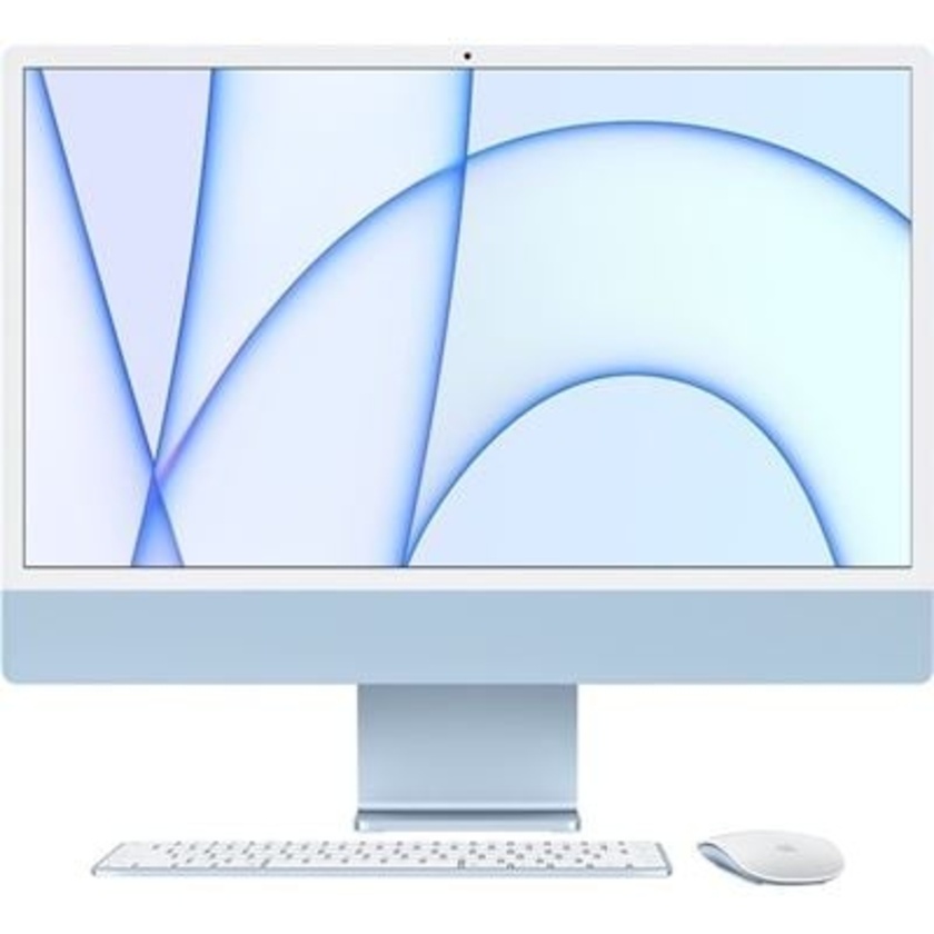 Apple 24" iMac (M1, Blue, 512GB)