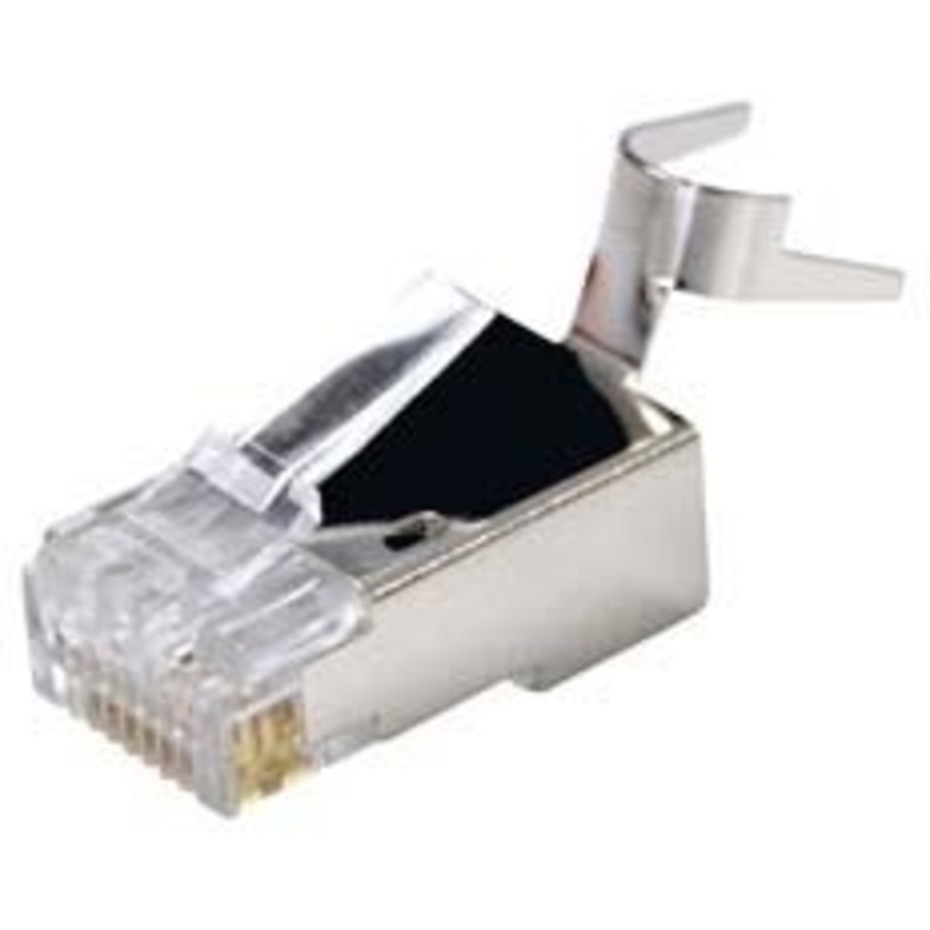 Dynamix RJ45 Cat6/6A 23AWG Solid Shielded Round Modular Plug (20pc)