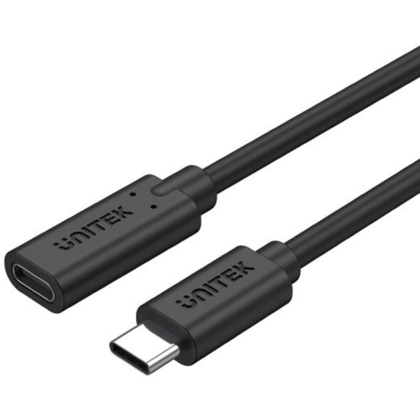 UNITEK 0.5m USB 3.1 USB-C Male to USB-C Female Extension Cable.