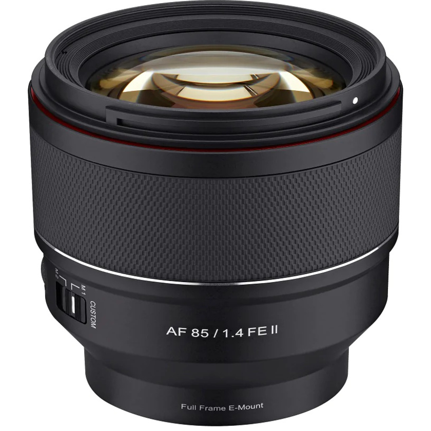 Samyang 85mm Sony FE II MK2 AF Lens Rubber Monkey NZ