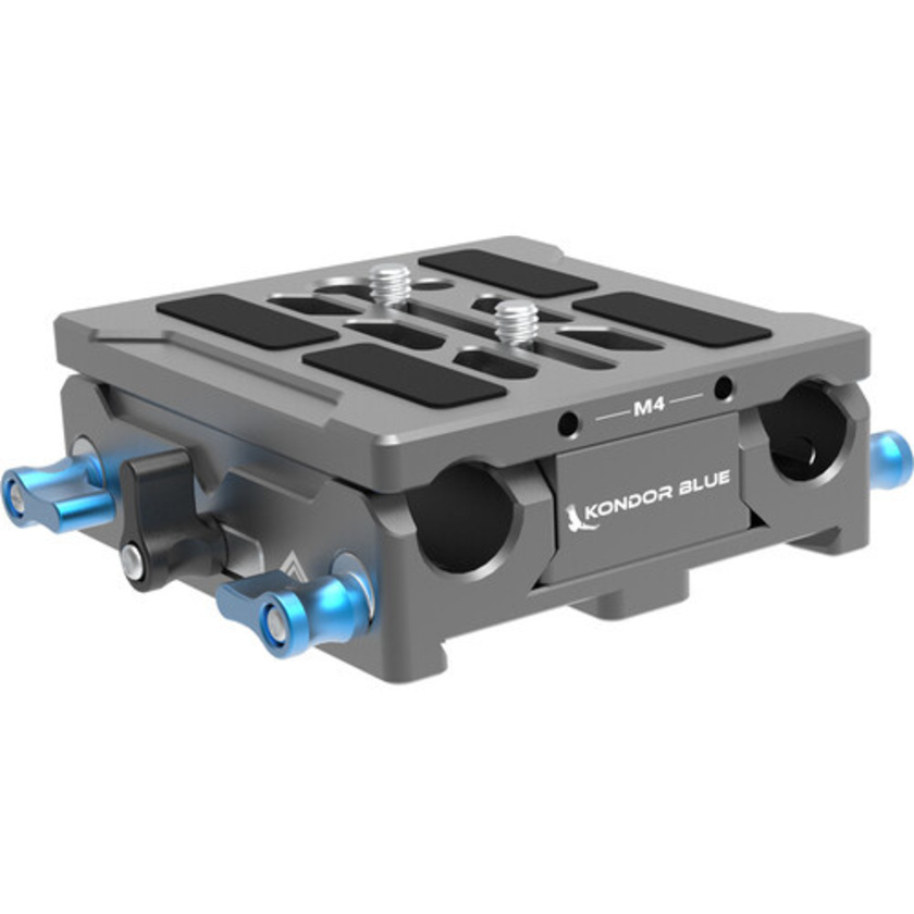 Kondor Blue Universal 15mm LWS Bridge Plate for ARRI/RED/URSA/C70/VENICE (Space Grey)