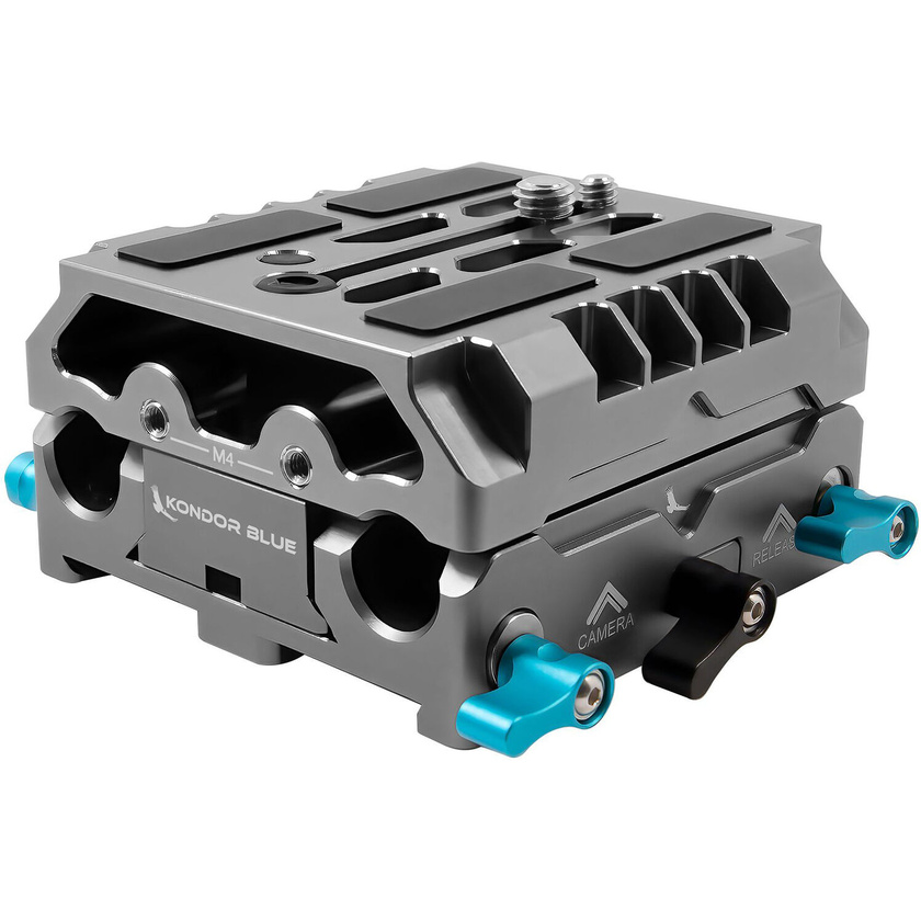 Kondor Blue LWS ARRI Bridge Plate with Riser for RED KOMODO (Space Grey)