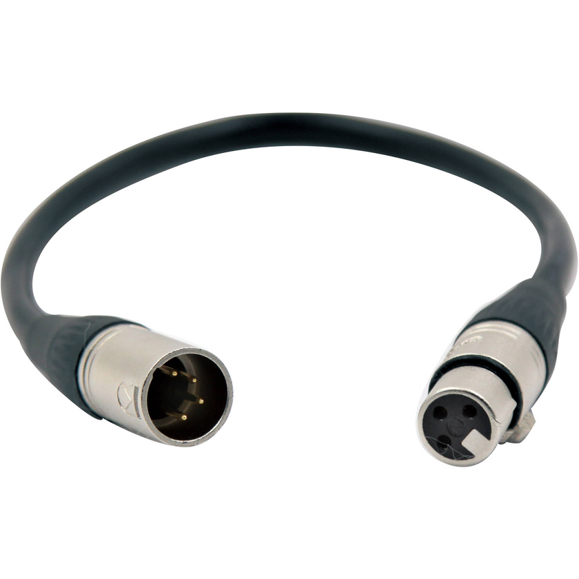 FxLion Skypower 4-Pin XLR Male to 3-Pin XLR Female Cable