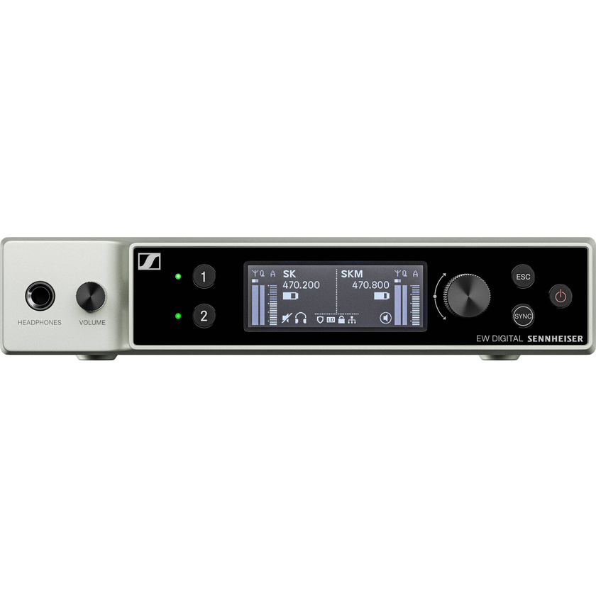 Sennheiser EW-DX EM 2 Two-Channel Digital Rackmount Receiver (S4-10)