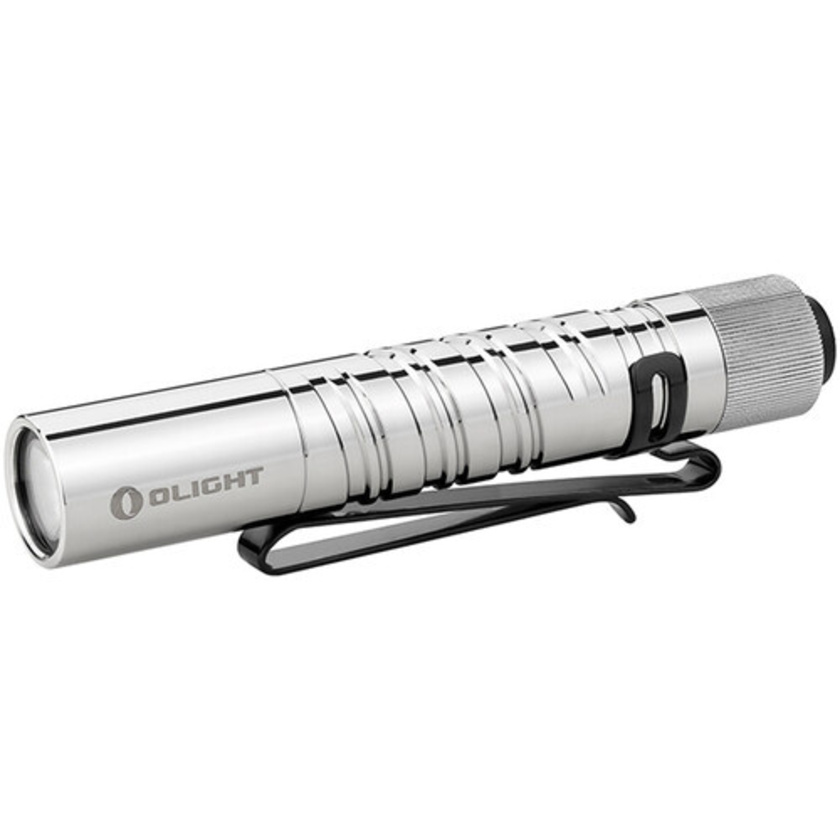 Olight i3T EOS LED Flashlight (Polished Stainless Steel)