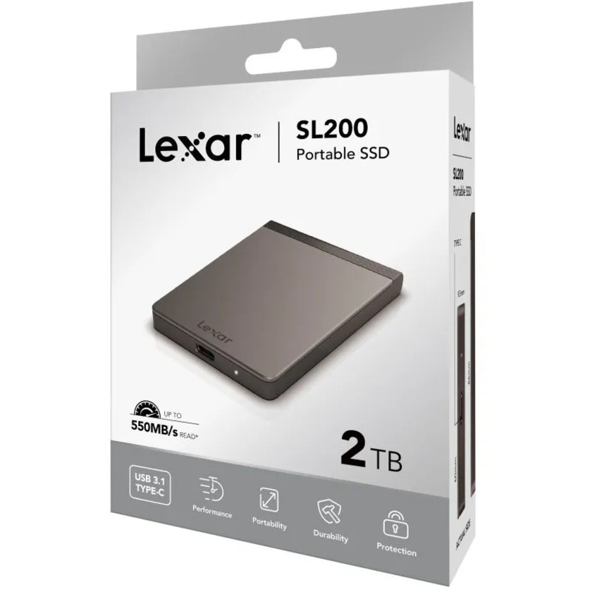 Lexar SL200 Portable Solid State Drive (2TB)