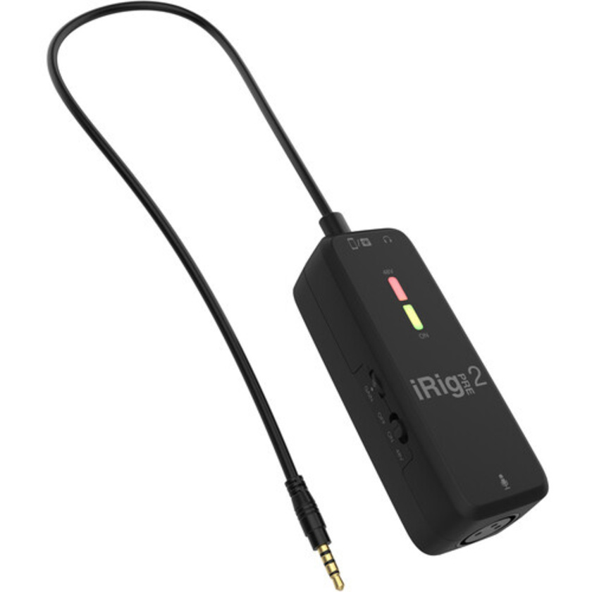 IK Multimedia iRig Pre 2 Ultracompact XLR Microphone Interface