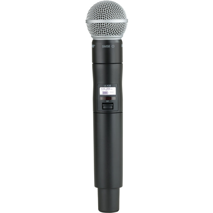 Shure ULXD2/SM58 Digital Handheld Wireless Microphone Transmitter with SM58 Capsule