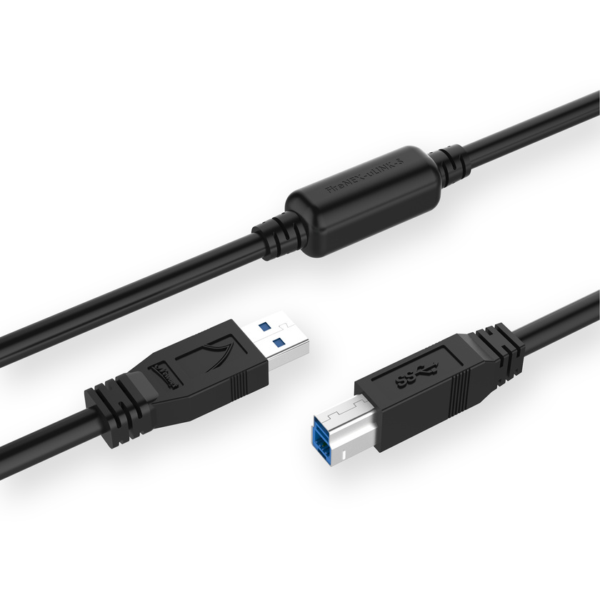 Newnex FireNEX uLINK SuperSpeed USB A to B Active Cable (10m)