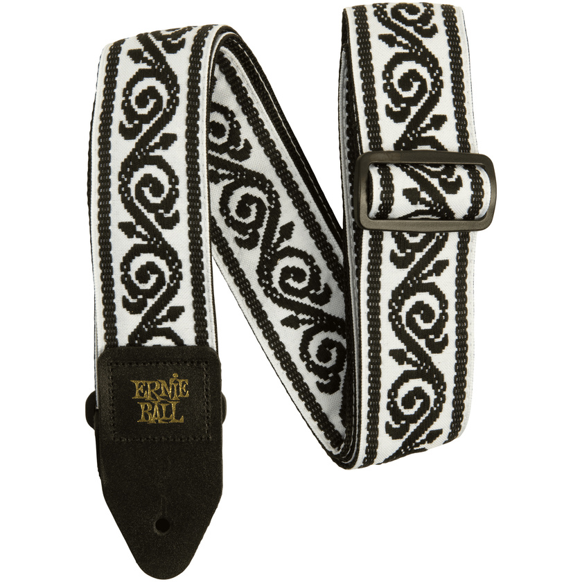 Ernie Ball Jacquard Strap - Black Vine