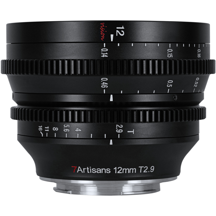 7Artisans 12mm T2.9 APS-C Lens (E-Mount)