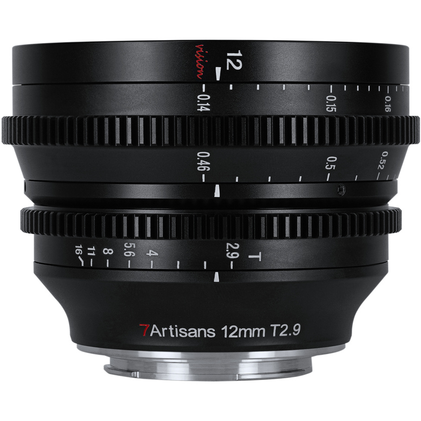 7Artisans 12mm T2.9 APS-C Lens (X-Mount)