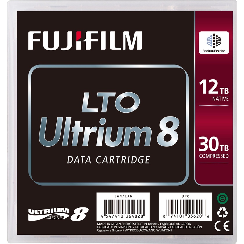 Fujifilm LTO Ultrium 8 12TB Data Cartridge