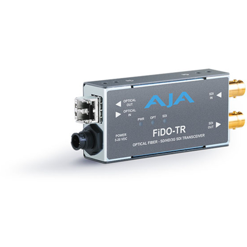 AJA openGear 1-Channel 3G-SDI/LC Multi-Mode LC Fiber Transceiver