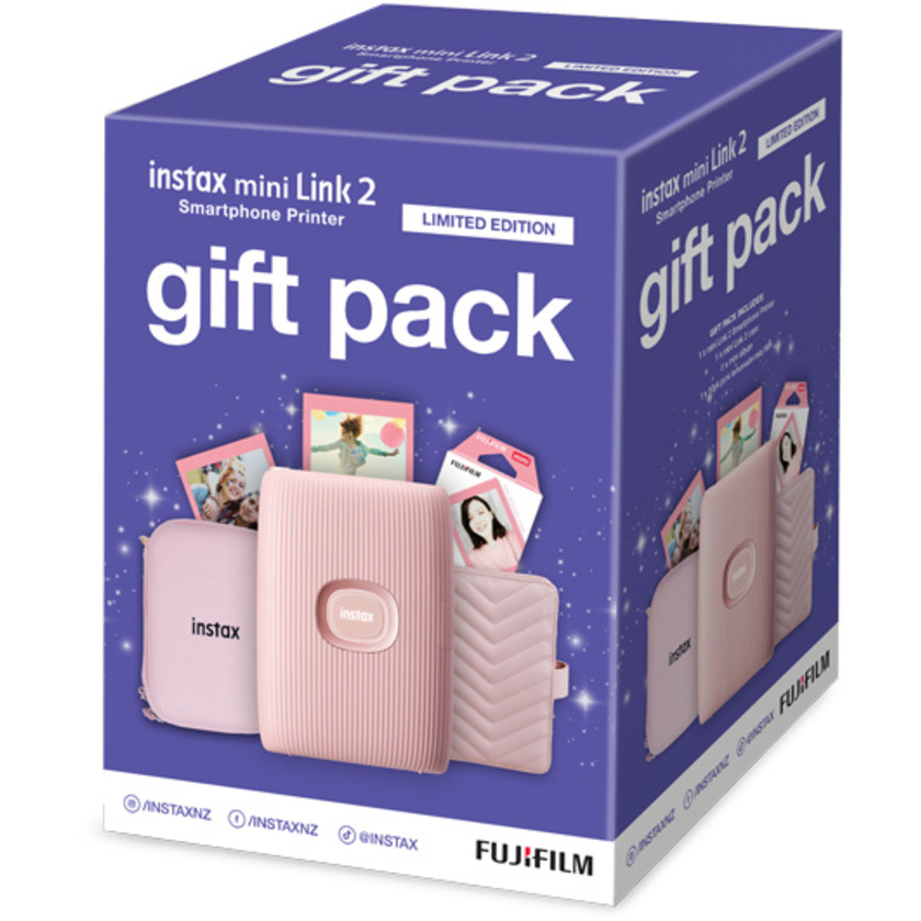 Fujifilm Instax Limited Edition Mini Link Gift Pack Pink
