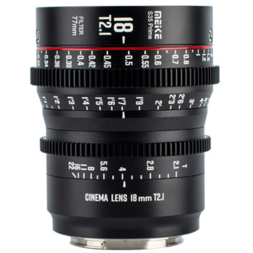 Meike 18mm T2.1 S35 Prime Lens (PL-Mount)