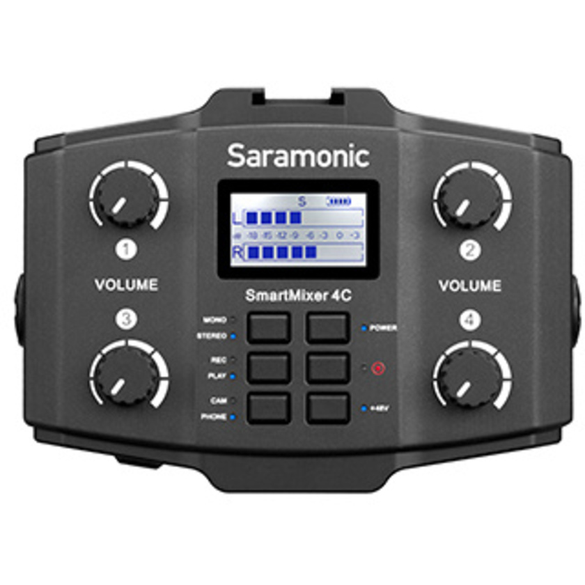 Saramonic SmartMixer 4C 4-channel Microphone Mixer With Phantom Power