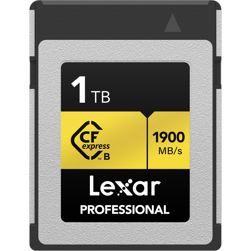 Lexar Professional 1TB CFexpressTM Type B Card GOLD PRO GOLD Series