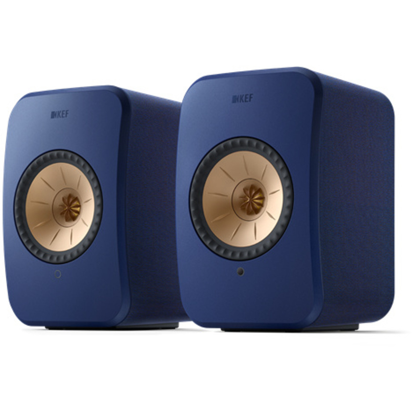 KEF LSX II Wireless Mini Monitor Speaker Pair (Blue)