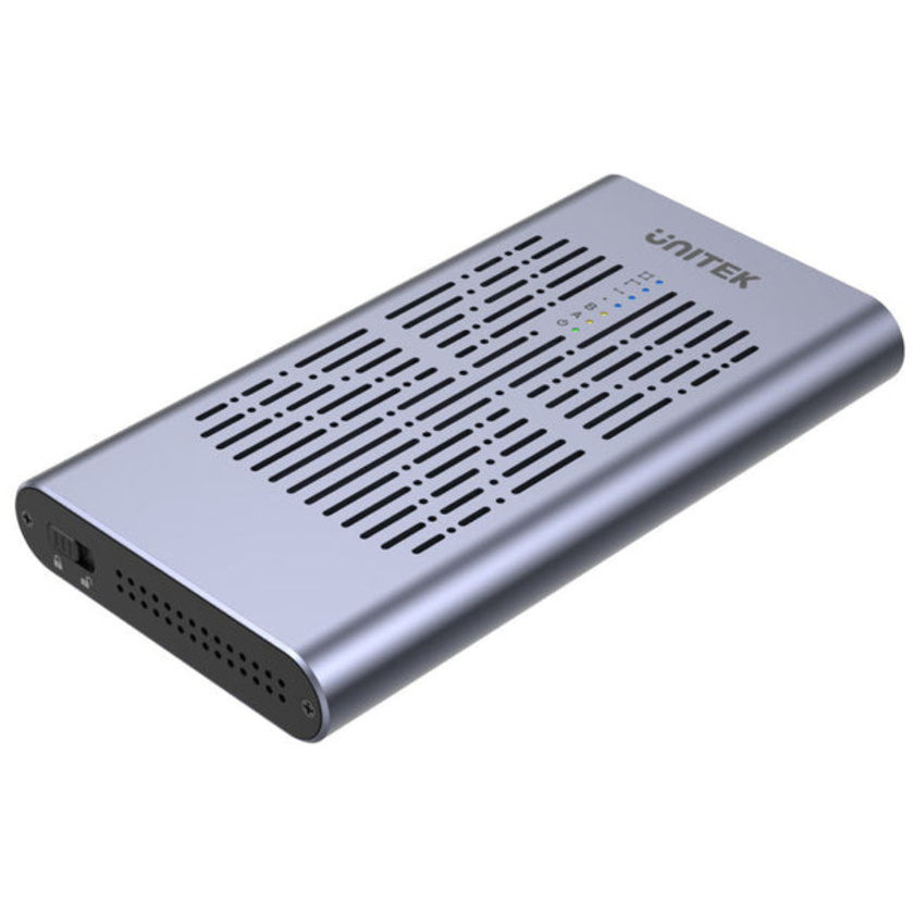 UNITEK USB-C to PCIe/NVMe M.2 SSD 10Gbps Dual Bay Enclosure