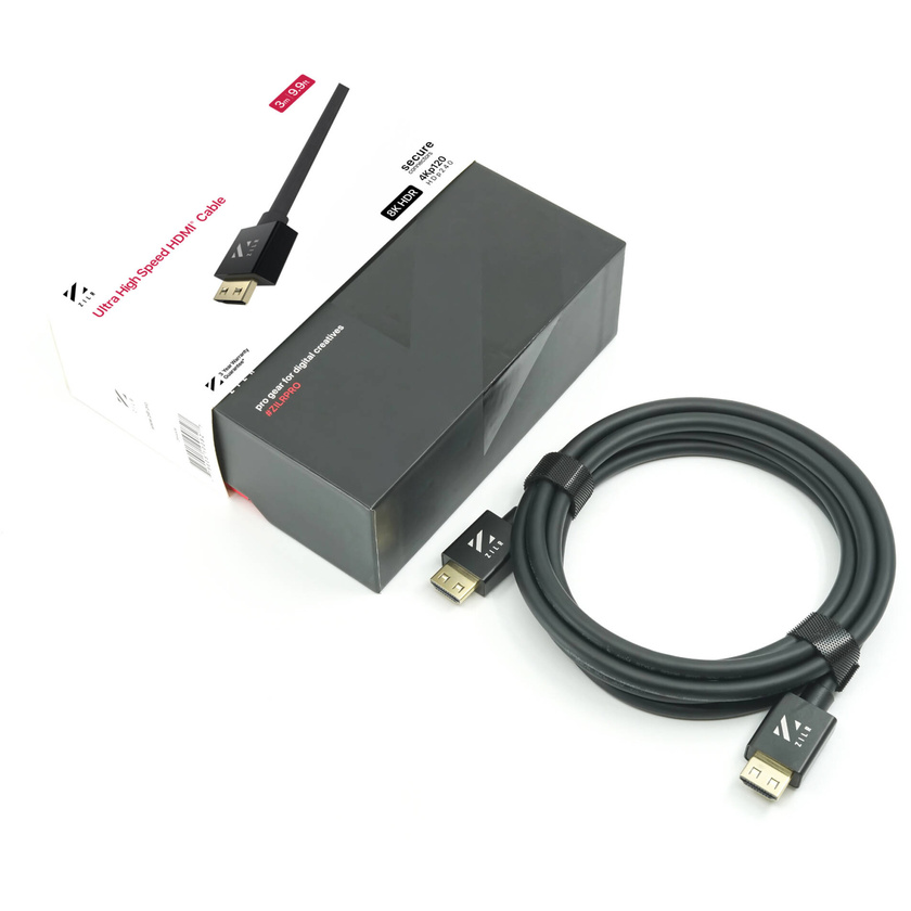 ZILR Ultra-High Speed HDMI Cable with Ethernet (3m)